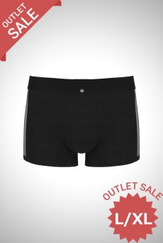 画像1: アウトレットSALE｜L/XL｜Boldero boxer black | メンズボクサーパンツ・ブラック・メンズ  | 特製オールドブック型ケース付き ｜高級メンズ下着｜obsessiveメンズ下着  ※サイズ交換NG・クーポン対象外・メール便対象※ (1)