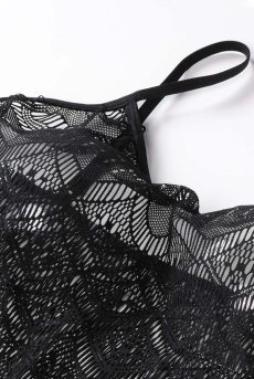 画像14: PHYSIS-chemise | フリンジ付きスリップ・シースルー  | Anais アナイス センシュアルランジェリー【即日発送・サイズ交換NG】※メール便対象商品※セクシーランジェリー   (14)