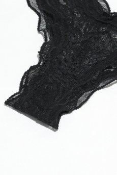 画像14: Perisia-mini-panties |ブラジリアンショーツ(シースルー・ボタニカル刺繍・ブラック) | Exquisite 高級ランジェリー【即日発送・サイズ交換NG】※メール便対象※輸入下着・ランジェリー   (14)