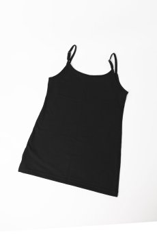 画像7: Camisole | ウールキャミソール・スーパーファイン メリノウール・ブラック｜JEANNEUF ジャヌフ【サイズ交換NG】  日本製・高級ランジェリー (7)