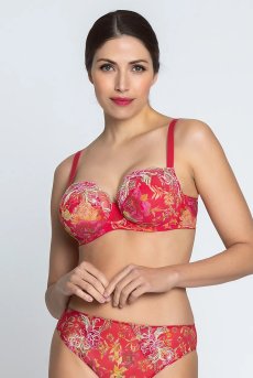 画像3: BCJ3017-SU｜Linge J17｜3/4パットなしブラ ルージュ｜Lise Charmel リズシャルメル【サイズ交換NG】  輸入下着・高級ランジェリー  (3)