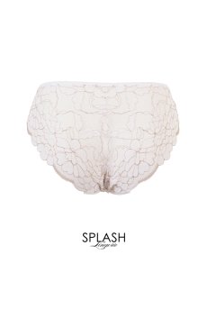 画像2: FLEUR white brief  | ノーマルショーツ・総レース・ホワイト | Sawren サブレン【即日発送・サイズ交換NG】※メール便対象※輸入下着・高級ランジェリー  (2)