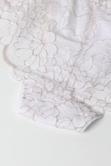 画像18: FLEUR white brief  | ノーマルショーツ・総レース・ホワイト | Sawren サブレン【即日発送・サイズ交換NG】※メール便対象※輸入下着・高級ランジェリー  (18)