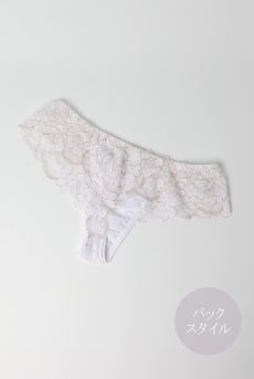 画像9: FLEUR white thong  | タンガ・Ｔバック・ホワイト | Sawren サブレン【即日発送・サイズ交換NG】※メール便対象※輸入下着・高級ランジェリー  (9)