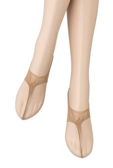 画像4: JAPANESSE Foot beige  | フットカバー・レース柄・足袋風・ベージュ | Veneziana ベネチアナ【即日発送・サイズ交換NG】※2足までメール便対象※  (4)