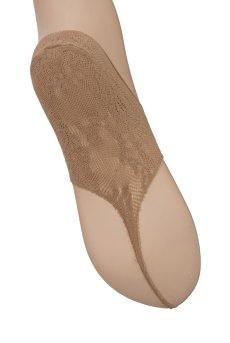 画像6: JAPANESSE Foot beige  | フットカバー・レース柄・足袋風・ベージュ | Veneziana ベネチアナ【即日発送・サイズ交換NG】※2足までメール便対象※  (6)