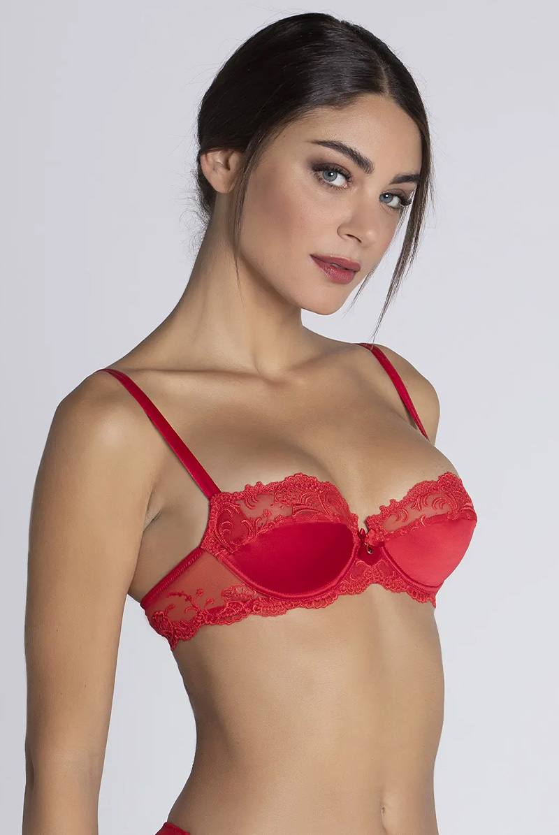 ACC3080 RS 3/4Soft Bra | Ligne C80 | 3/4パットなしブラ・ノン